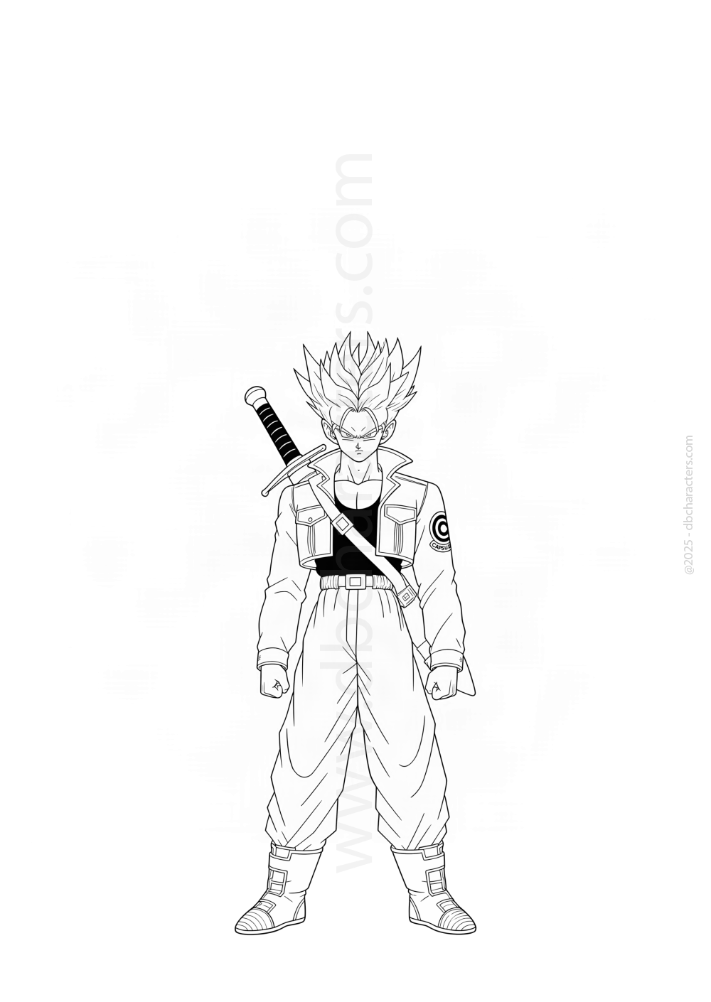 Super-Saiyajin Trunks aus der Zukunft